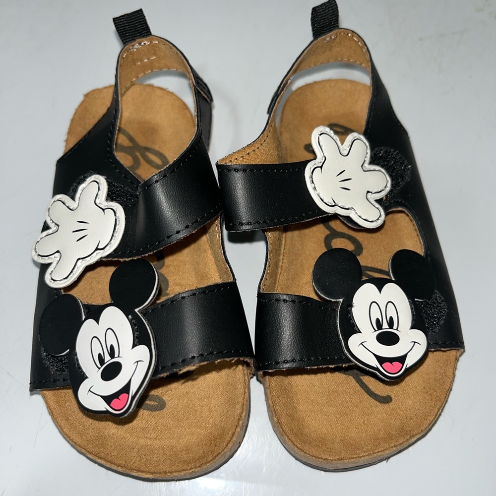 Disney Mickey Mouse sandals kids 4-5C